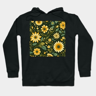 Yellow Flowers Hoodie